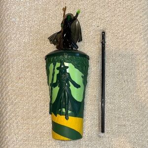 Wicked Elphaba AMC Theater Tumbler with Straw